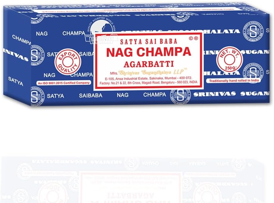 Satya Sai Baba Nag Champa Agarbatti Incense Sticks, 250 g
